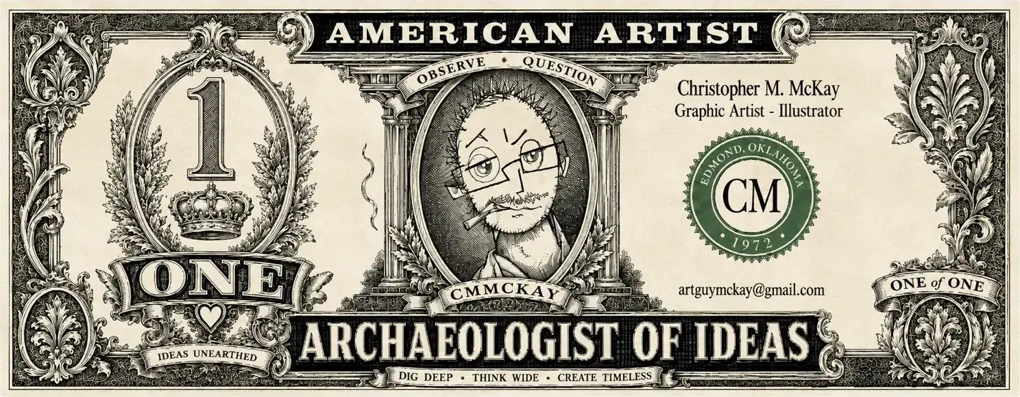 C. M. McKay illustrated as an American Artist and Archaeologist of Ideas